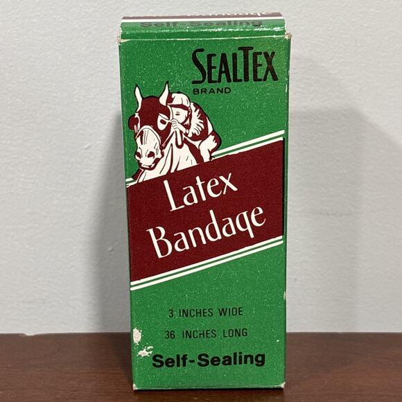 Bandage Sealtex Latex Bit Wrap Horse Pony Training Bit Wrapping Racing Original - Picture 1 of 7